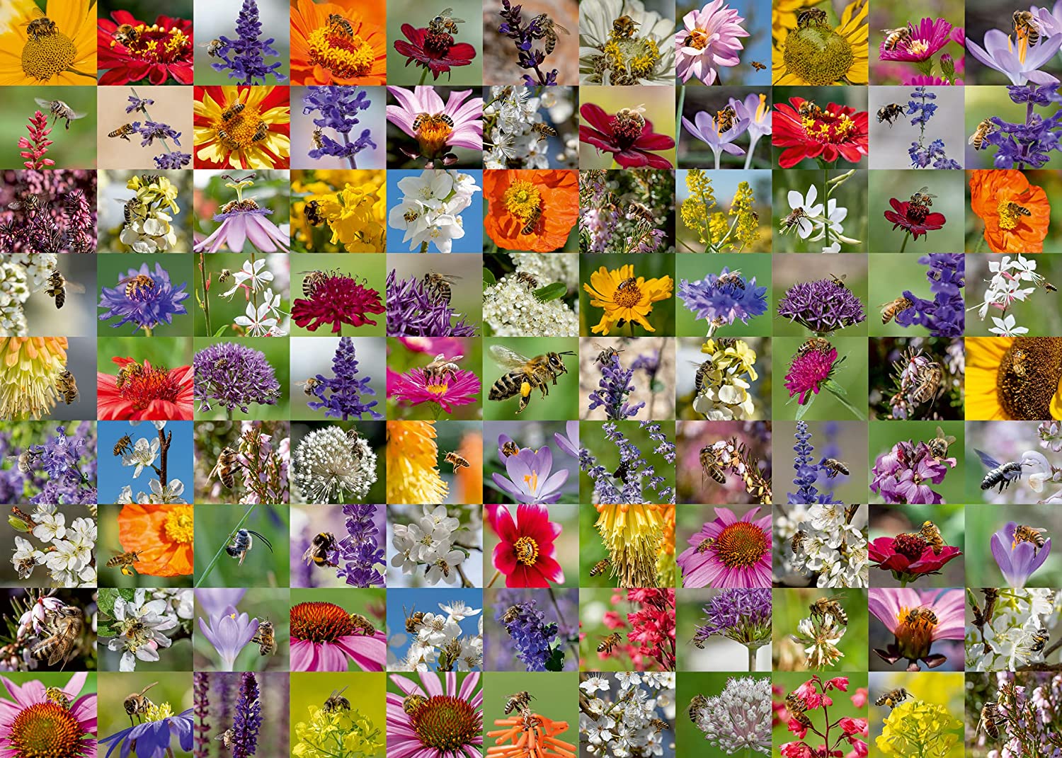 Ravensburger Puzzle "Bienen und Blumen"