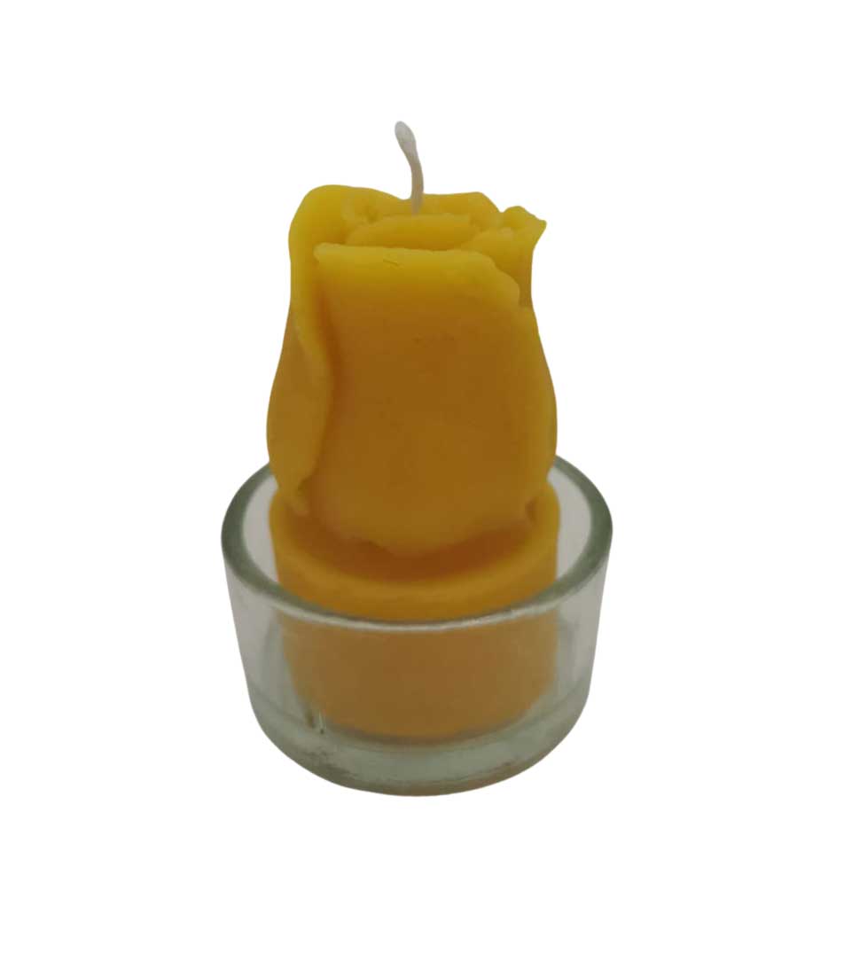 Gießform Teelicht, Rose