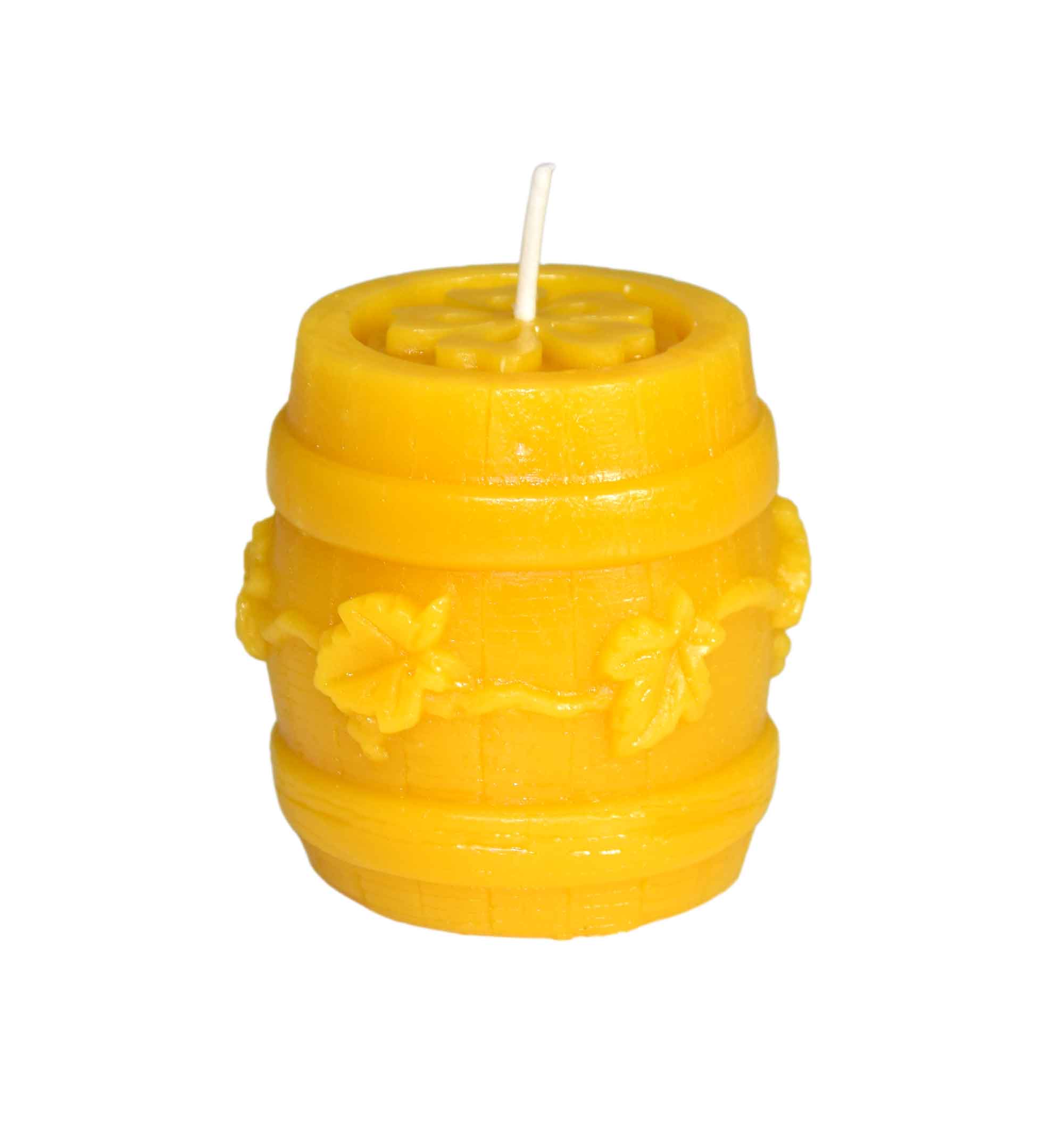 Gießform Weinfass für Teelicht