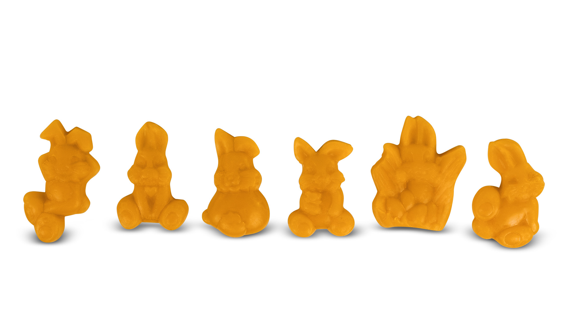 Gießform Osteranhänger, 6-er Set