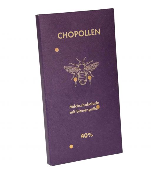 Schokolade mit hochwertigen Bienenpollen