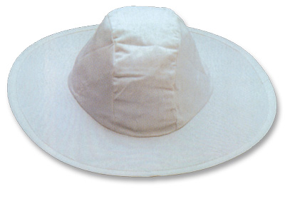 leicht PAL Imker Imkerei 2x Weiß Imker-Hut mit Schleier 