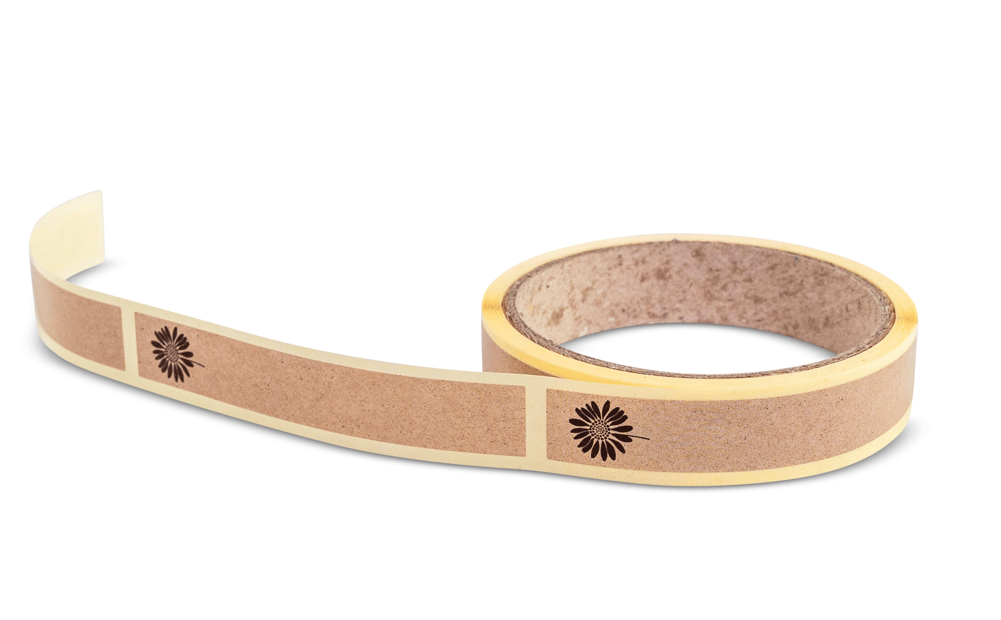 100 Stück Gewährverschlüsse Natur Mit Biene 15x95mm - Honigglasetiketten Selbstklebend