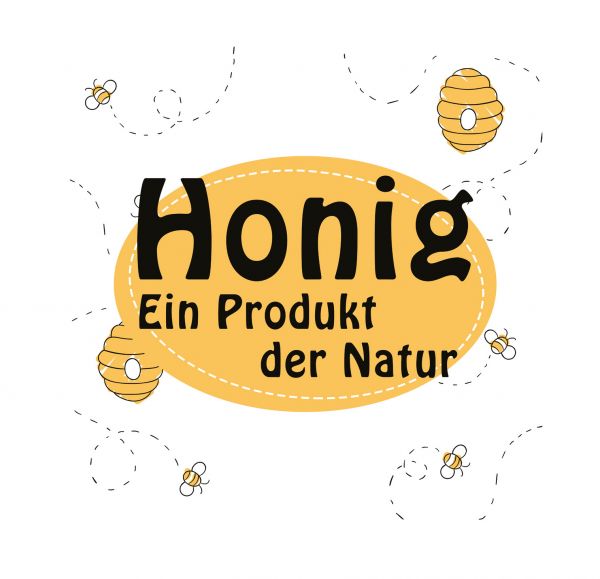 BANNER &quot;Honig ein Produkt der Natur&quot;