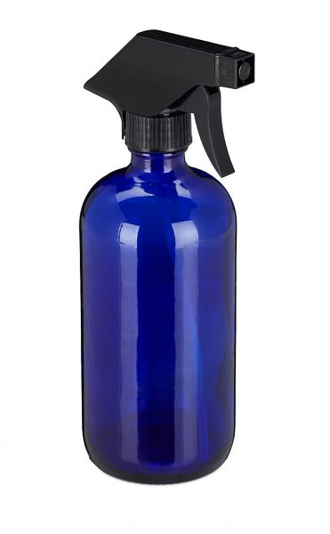 Zerstäuber mit Glasflasche Blau