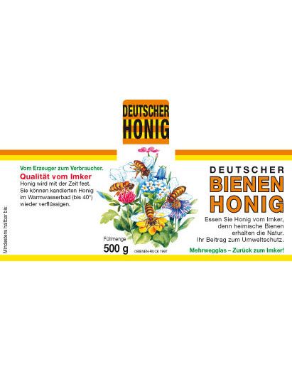Honig Etiketten Honig Etiketten Blutenmotiv Honigverkauf Werbemittel Imkershop Bienen Ruck De