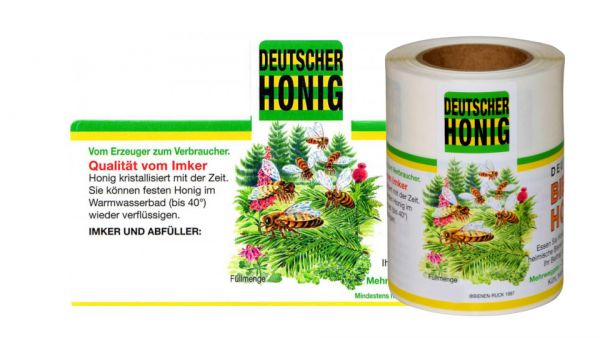 Wald-Honig-Etiketten
