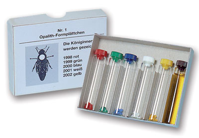 7er SET Zeichenkolben+ Zeichenplättchen versch. Farben Bienenkönigin zeichnen 7er SET Zeichenkolben+ Zeichenplättchen versch. Farben Bienenkönigin zeichnen