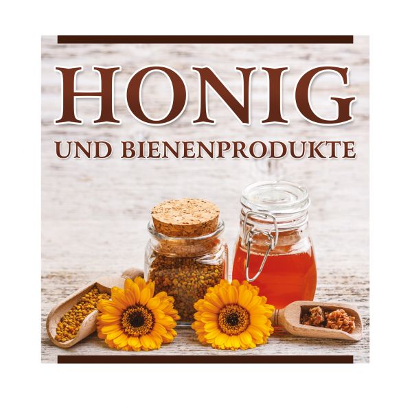 HOBBEE® BANNER &quot;Honig + Bienenprodukte&quot;