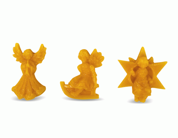 Gießform Baumschmuck 3-er Set