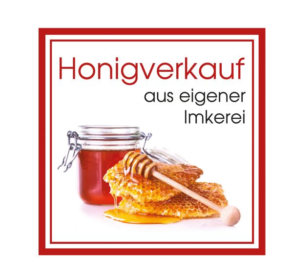 HOBBEE® BANNER &quot;Honigverkauf&quot;