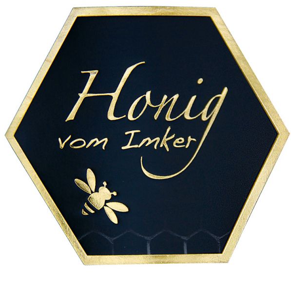 Rubee Gold Honig Etiketten Honig Etiketten Blutenmotiv Honigverkauf Werbemittel Imkershop Bienen Ruck De