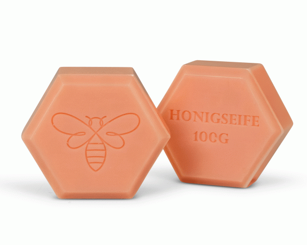 Honigseife mit Bienenwachs