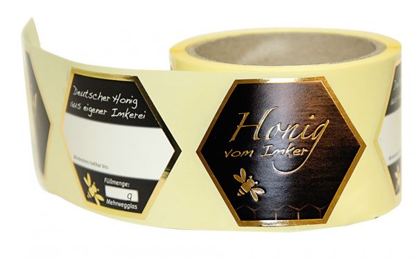 RuBee®Gold Honig - Etiketten