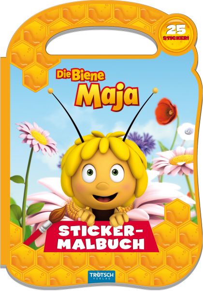 Biene Maja Stickermalbuch