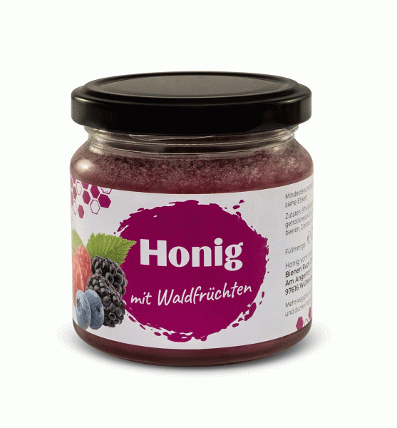 Honig mit Waldfrüchten