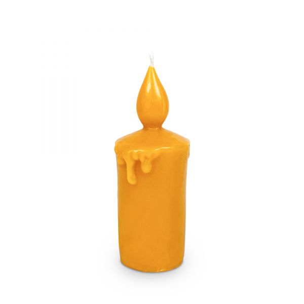 Gießform Stumpen Flammenkerze klein