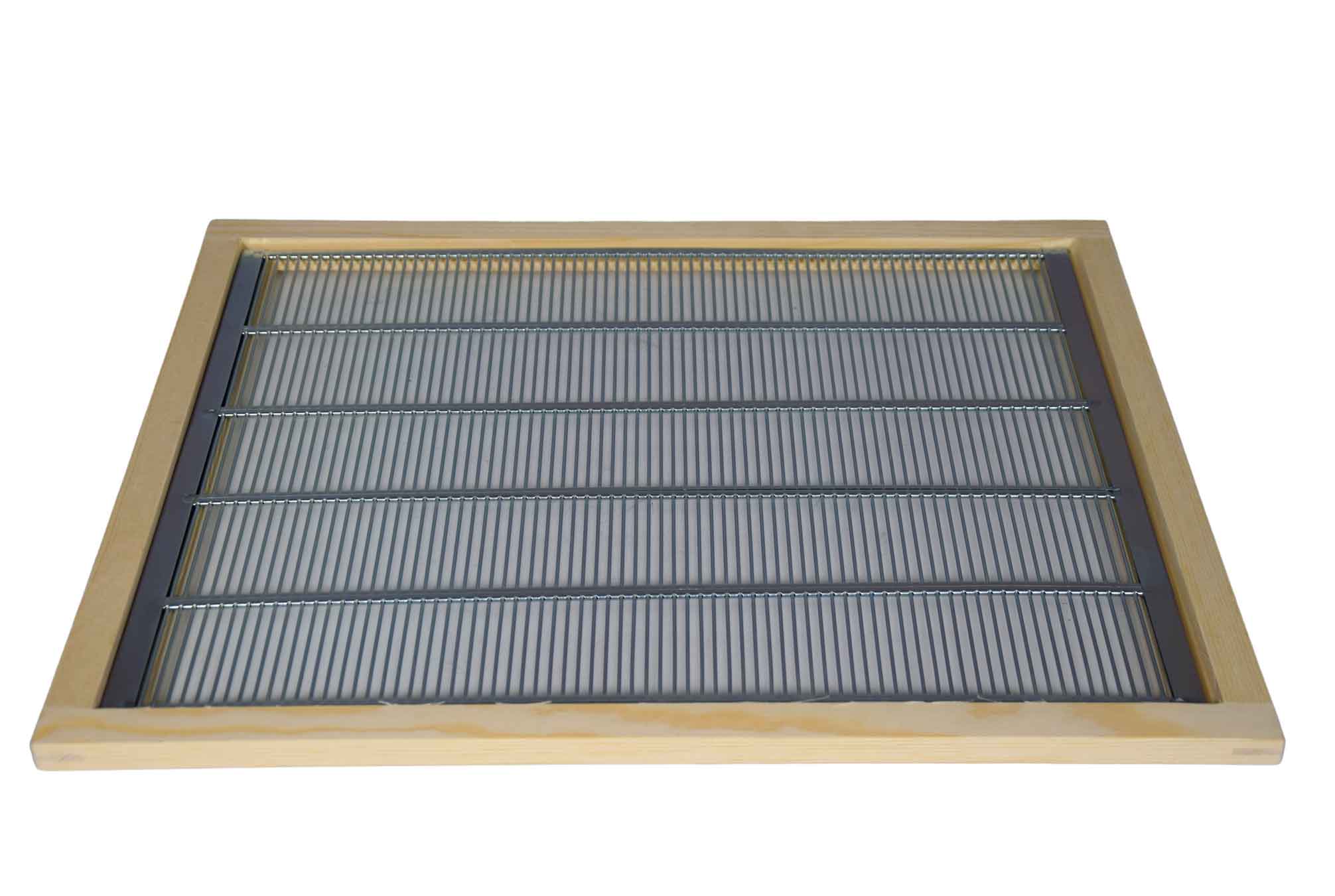 Absperrgitter Metall Zander Liebig 10er Beute 478x376👍Bienenkönigin Imkerei