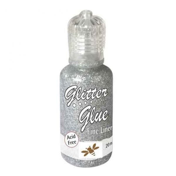 Malglitter brilliant silber