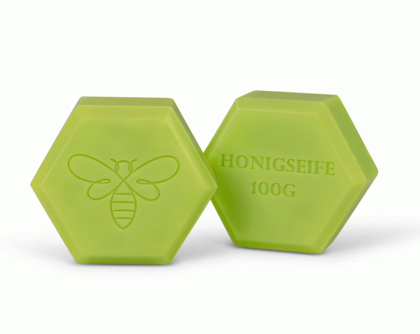 Honigseife mit Minze und Zitrone