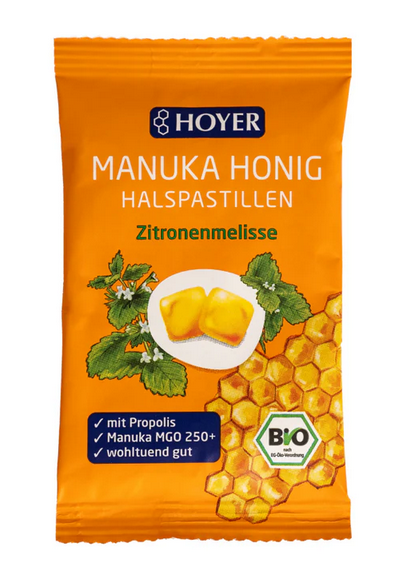 Hoyer Manukahonig Halspastillen