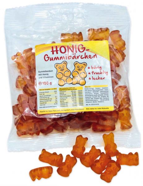 Honig-Gummibärchen