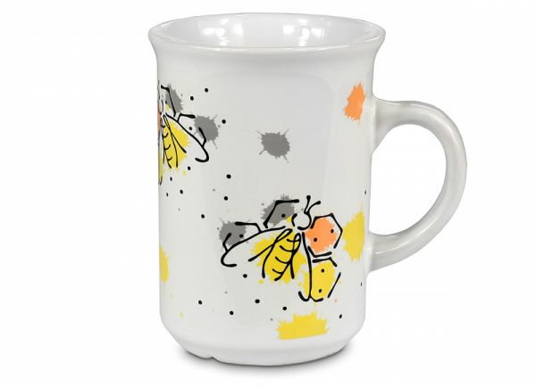 Tasse mit Bienenmotiv