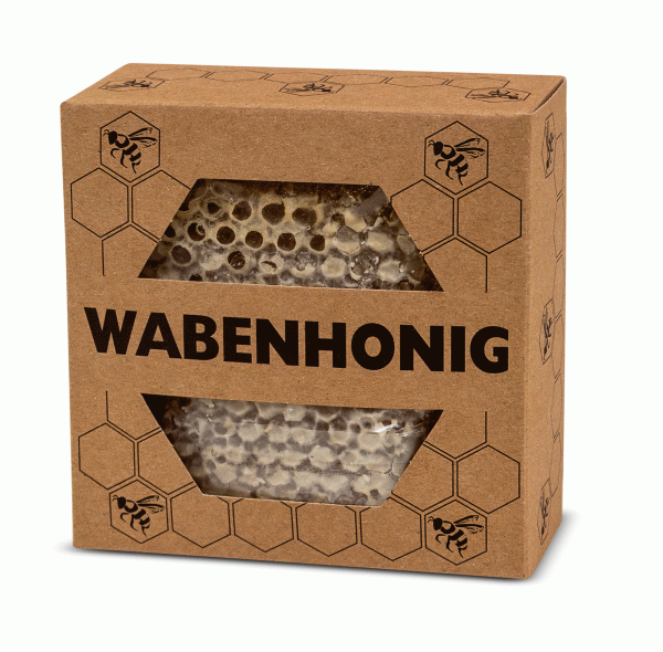 Verpackung für Wabenhonig
