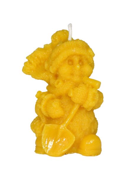 Gießform Schneemann, mit Spaten