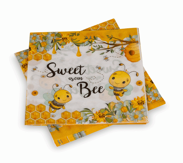 Servietten &quot;Sweet Bee&quot;