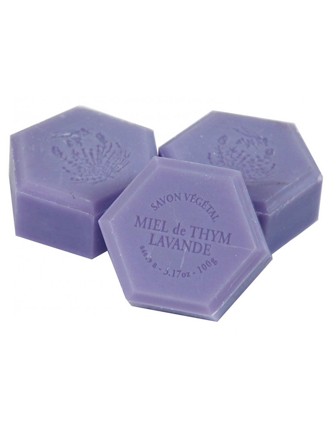 Lavendel Honigseife – 3x100 G, Pflanzliche Seife Mit Echtem Bienenhonig & Lavendelduft