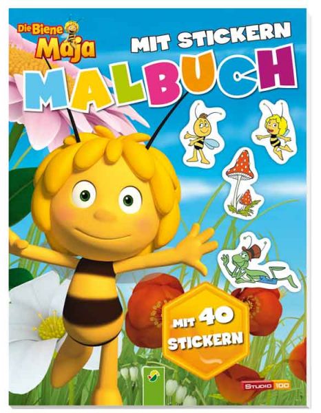 Biene Maja Malbuch