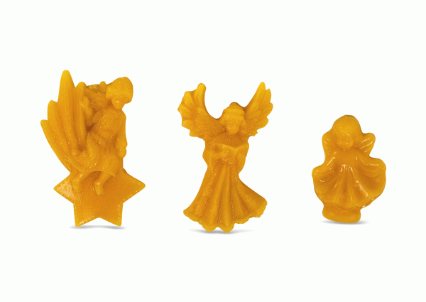 Gießform Baumschmuck 3-er Set