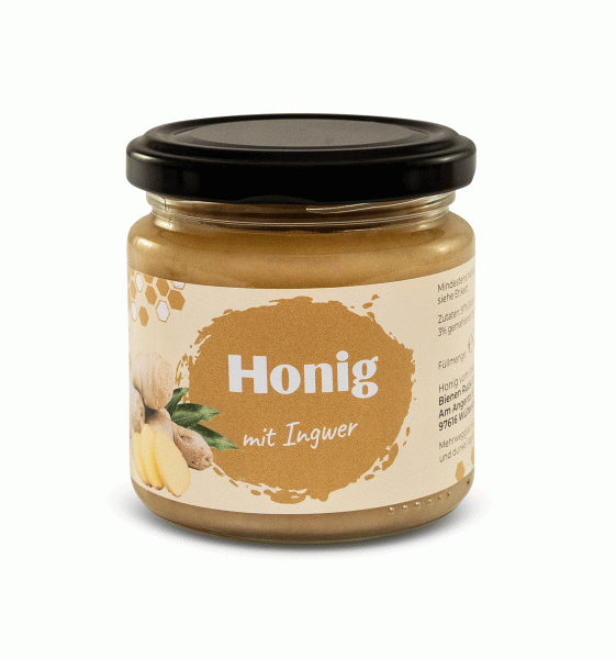 Honig mit Ingwer